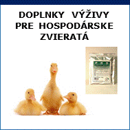 Doplnky výživy pre hospodárske zvieratá